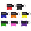 CPR Face Shield Keyring - Red