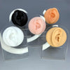 Soft Silicone Simulation Ear Model Practice Display Props, Style:Left Ear(Complexion)