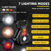 E-SMARTER W5128 Mini Strong Light Portable Flashlight, Specification: With Bracket