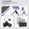 Pixel G3 Flat Panel RGB Fill Light Handheld Photography Camera Dimmable Desktop Mini Pocket Lamp(A Set)