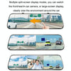 Car HD WIFI Interconnected Triple Camera Driving Recorder, Specification: With Right Blind Spot System