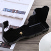 1/4 inch Thread PU Leather Camera Half Case Base for FUJIFILM X-H1 (Black)