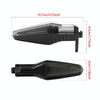 2pcs KC062 For BMW R1200 Motorcycle 18LEDs Turn Signal Light(Transparent Black)