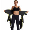 3 In 1 Hip Belt Girdle Exercise Bodybuilding Adjustable One-piece Waist Girdle, Size:S/M(Yellow)