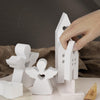 DIY Epoxy Easter Desktop Decoration Candle Silicone Mold, Spec: Rabbit 002