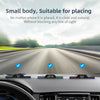 HUD GPS Speedometer Head-Up Display with Colour Ambient Light