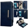 For Samsung Galaxy S25 Ultra 5G Multifunctional 7-Card Wallet Leather Phone Case(Royal Blue)