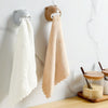 Bear Towel Holder Bathroom Towel Hooks Kitchen Rag Stopper Washcloth Dishcloth Storage(Grey)