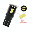 10 PCS T10 DC12V / 1.5W / 6000K / 80LM Car Decoding LED Clearance Lights with 6LEDs SMD-5630 Lamp Beads
