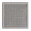 Summer Cattail Woven Cooler Seat Cushion Silk Breathable Chair Cushion, Size: 40x40cm(Gray)