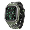 KR06 Waterproof Pedometer Sport Smart Watch, Support Heart Rate / Blood Pressure Monitoring / BT Calling (Camouflage Green)