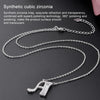 Women Fashion S925 Sterling Silver English Alphabet Pendant Necklace, Style:X