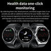 HDT 3 Max 1.6 inch Steel Band IP67 Waterproof Smart Watch Support Bluetooth Call / NFC(Black)