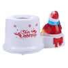 K910 LED Christmas Santa Claus Decor Projection Lamp(White)