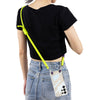 For Samsung Galaxy S25 Ultra 5G GKK Space Series Full Coverage Phone Case with Crossbody Rope(Yellow)