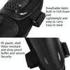 SULAITE GT-010 Off-Road Riding Pulley Knee Pads Elbow Pads Anti-Fall Anti-Vibration Sports Protector Gear(Black)