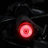 ESLNF Bike Handlebar Light LED Bicycle Turn Signal Cycling Light Waterproof Safety Warning Indicator Lamp, Style: With Tools