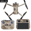 Flat Style Waterproof Anti-Scratch Sticker For DJI Mini 3 Pro RC-N1 Ordinary Version(Mn3-02)