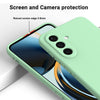 For Samsung Galaxy A26 5G Pure Color Liquid Silicone Shockproof Full Coverage Phone Case(Green)