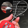 Car Static Removal Mop Strap Anti-static Exhaust Grounding Strip(Universal Small Car Shape)