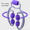 5-wheel Ring Roller Leg Massager, Specifications: Boxed (Blue)
