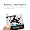 Baby Cloth Book Tear-proof Rustle Sound Quiet Books For Kids, Style: Number