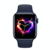 Watch 8 Max 1.85 inch Wireless Charging Bluetooth Call NFC Smartwatch(Blue)