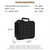 For DJI Mini 4 Pro / Mini 3 Pro Drone Suitcase Explosion-proof Box Compatible with RC & RC 2, RC-N1 & RC-N2(Black)