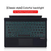 For Microsoft Surface Pro 3 / 4 / 5 / 6 / 7 / 7+ Magnetic Bluetooth Keyboard with backlight