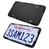 For North American Models Silicone License Plate Frame, Specification: 1pcs Red
