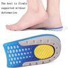 Half-Size Inner Heightening Pads Soft And Comfortable Invisible Shock Absorption Increased Insoles, Size: 3.5cm(Blue)
