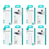 USAMS US-SJ657 U86 PD30W USB-C/Type-C to 8 Pin Rainbow Braided Fast Charging Data Cable, Length: 1.2m(Blue)