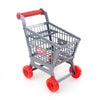 Creative Mini Simulation Supermarket Shopping Cart Children's Role-playing Toys(Grey)