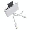 NK-1032 Pro 5 in 1 8 Pin + Type-C / USB-C + USB + TF Card + SD Card Multi-function Camera Reader Adapter