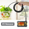 P30 3.9mm 1080P IP68 Waterproof 4.3 inch Screen Single Camera Digital Endoscope, Length:10m Hard Cable(Black)