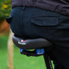 WEST BIKING Bicycle Big Butt Shock Absorption Soft Saddle(Hollow With Windshield)