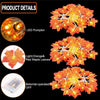 3m 20 LEDs Maple Pumpkin Lantern String Lights Halloween Thanksgiving Garden Party Room Decoration Lights(Warm Light)