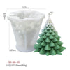 Christmas DIY Scented Candle Silicone Mold, Color: White(SD-69)