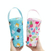 Portable Milk Tea Tote Bag Heat Preservation Eco-friendly Handbag Carrying Insulated Cup Cover, Style: Lemon