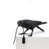 E12 LED Lucky Bird Wall Lamp Table Lamp For Bedroom, Style:Sitting Table Lamp, Plug:UK Plug(Black)