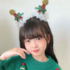Christmas Gold Velvet Headdress Duckbill Clip, Color: LD113 Red