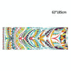 Portable Printed Non-slip Environmental Protection Yoga Mat Drape, Size: 185 x 63cm(Practitioner)