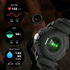 OVISEN GT100 1.39 inch TFT Screen 2 in 1 Bluetooth Headset Smart Watch, Support Blood Oxygen Monitoring/Bluetooth Music(Silver)