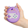 For Tamagotchi pix Silicone Cartoon Electronic Pet Protective Case(Purple)