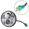 5.75 inch DC12V 6000K-6500K 40W Car LED Headlight for Harley(Black)