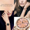 M6003 Stainless Steel Mesh Strap Fashion Smart Watch for Women, Support Heart Rate Monitoring & Pedometer & Sleep Monitoring & Calories(Rose Gold)