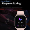 HD15 1.75 inch Silicone Strap IP68 Waterproof Smart Watch, Support Sedentary Reminder / Sleep Monitoring(Pink)
