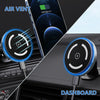 M68 15W Magnetic Wireless Charging Car Holder(Dark Grey)