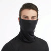Summer Motorcycle Riding Mask Windproof Hanging Ears Silk Sunscreen Face Towel Sports UV Scarf, Size: Average(Black)