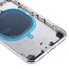 iPhone X Back Cover Replacement (Silver) with SIM Tray & Buttons